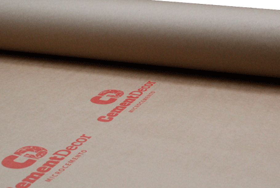 Cartoncillo hidrófugo protector para suelos de CementDecor