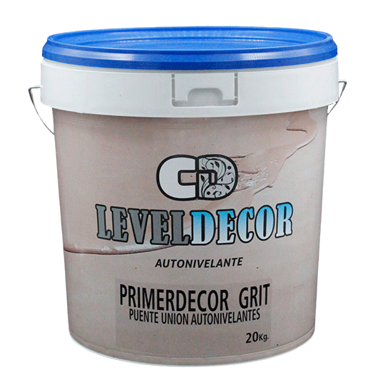 Primerdecor grit autonivelante para adeherencia de microcemento de CementDecor