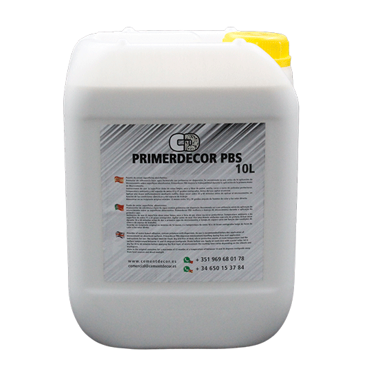 Primerdecor PBS para adherencia del microcemento de CementDecor