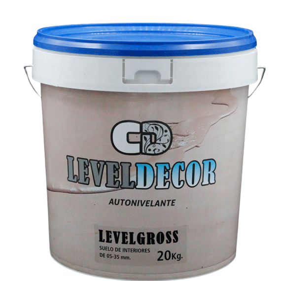 Levelgross autonivelante para microcemento de CementDecor