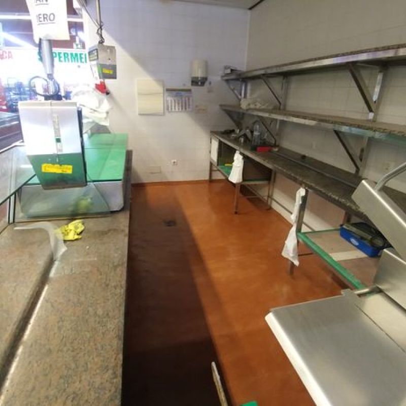 Suelo del mercado de abastos de microcemento de CementDecor