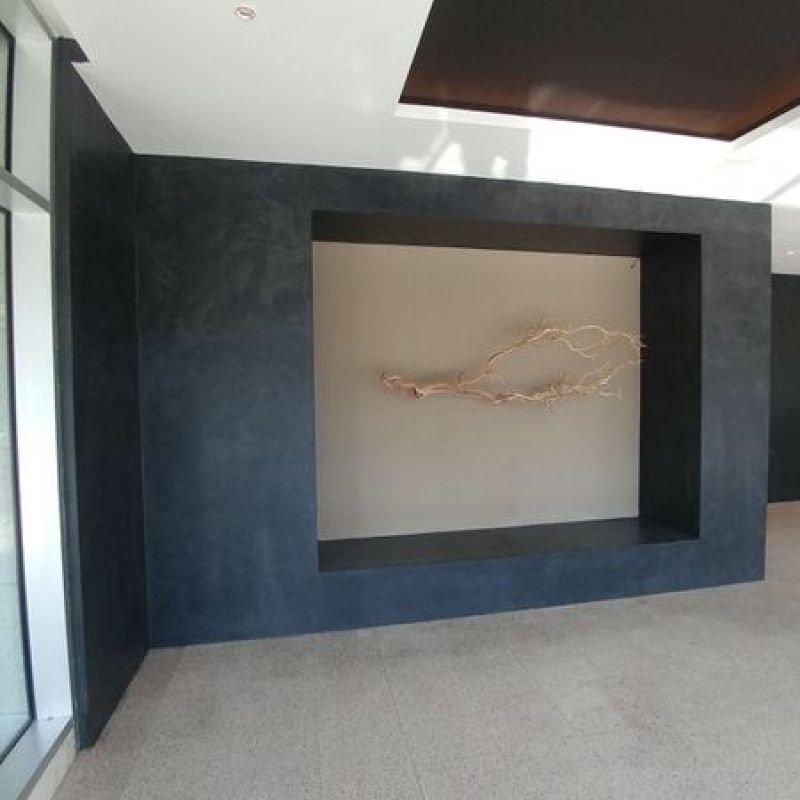 Portal en microcemento de CementDecor