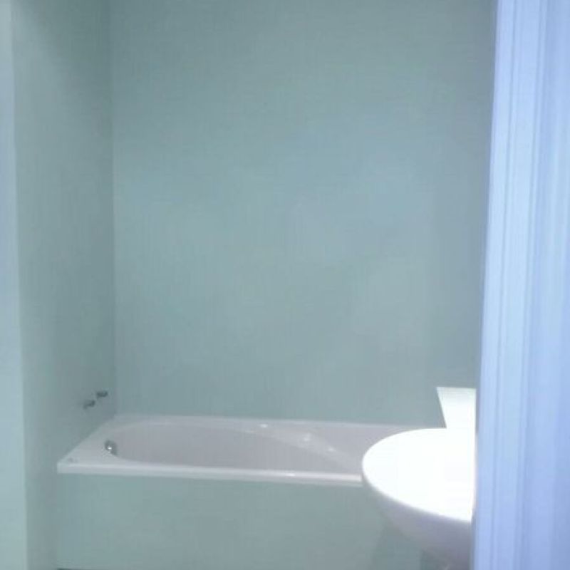Baño trabajo realizado en microcemento de CementDecor