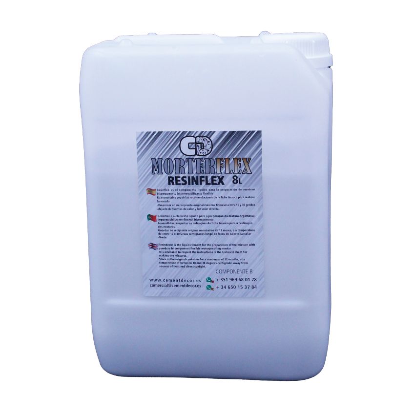 Resinflex impermiabilizante para microcemento de CementDecor