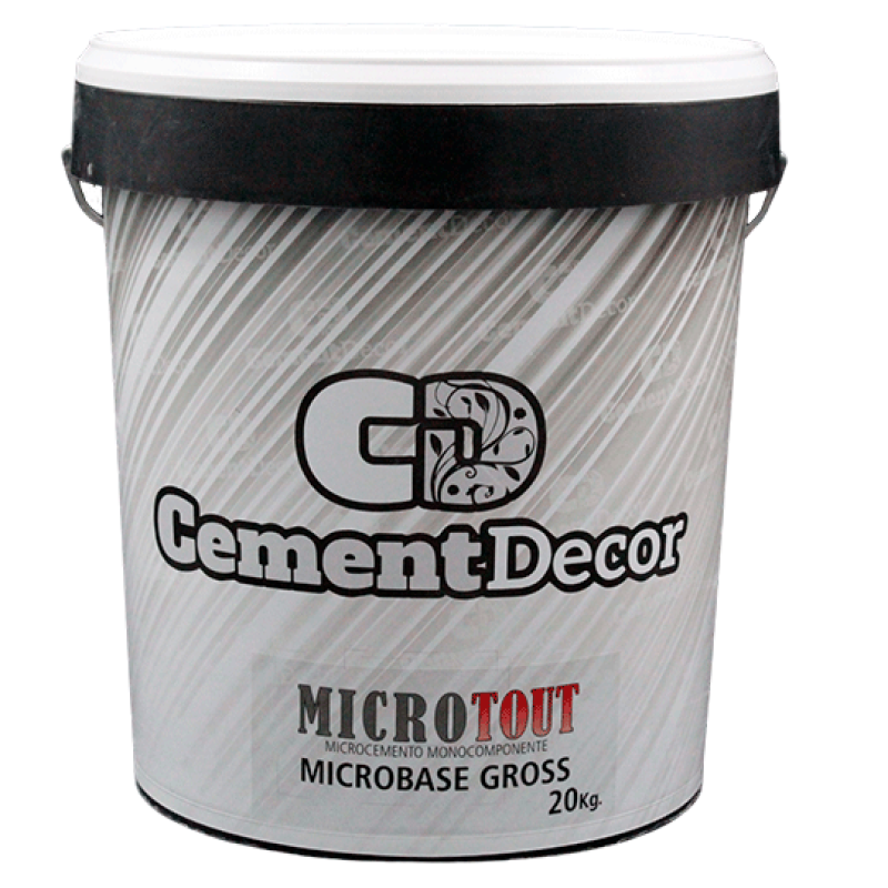 Microcemento bicomponente microlisse cement decor microbase gross