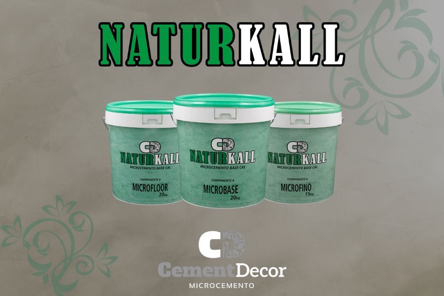 Naturkall, la nueva linea de microcemento de CementDecor