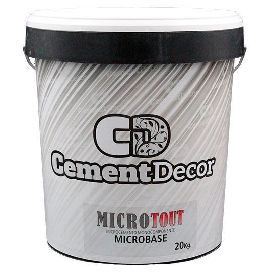 Microcemento monocomponente Microtout Microbase de CementDecor