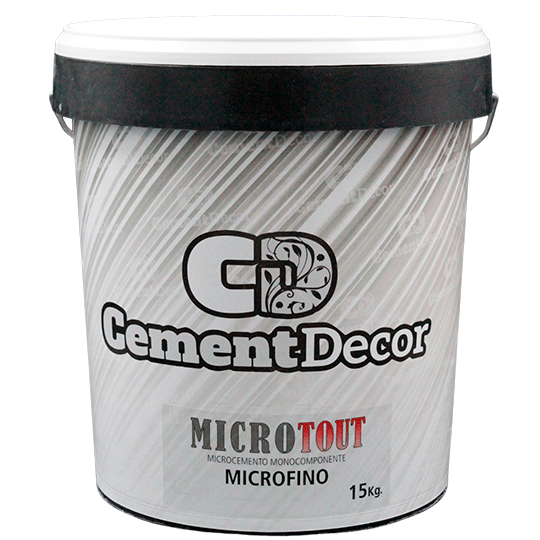 Microcemento monocomponente microlisse CementDecor Microtout